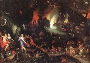 Jan Brueghel The Elder Orpheus in the Underworld Germany oil painting artist